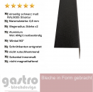 L-Profil 0,8mm Alublech RAL9005 Struktur